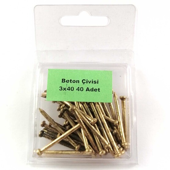 Bijonsan  Çelik Çivi 3X40mm40Ad.  