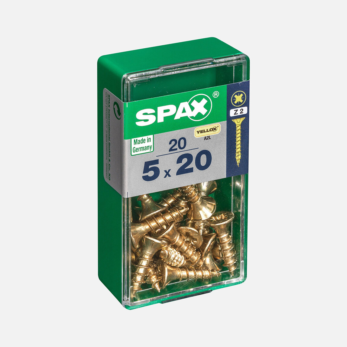    SPAX Havşa Vida Sarı 5X20        