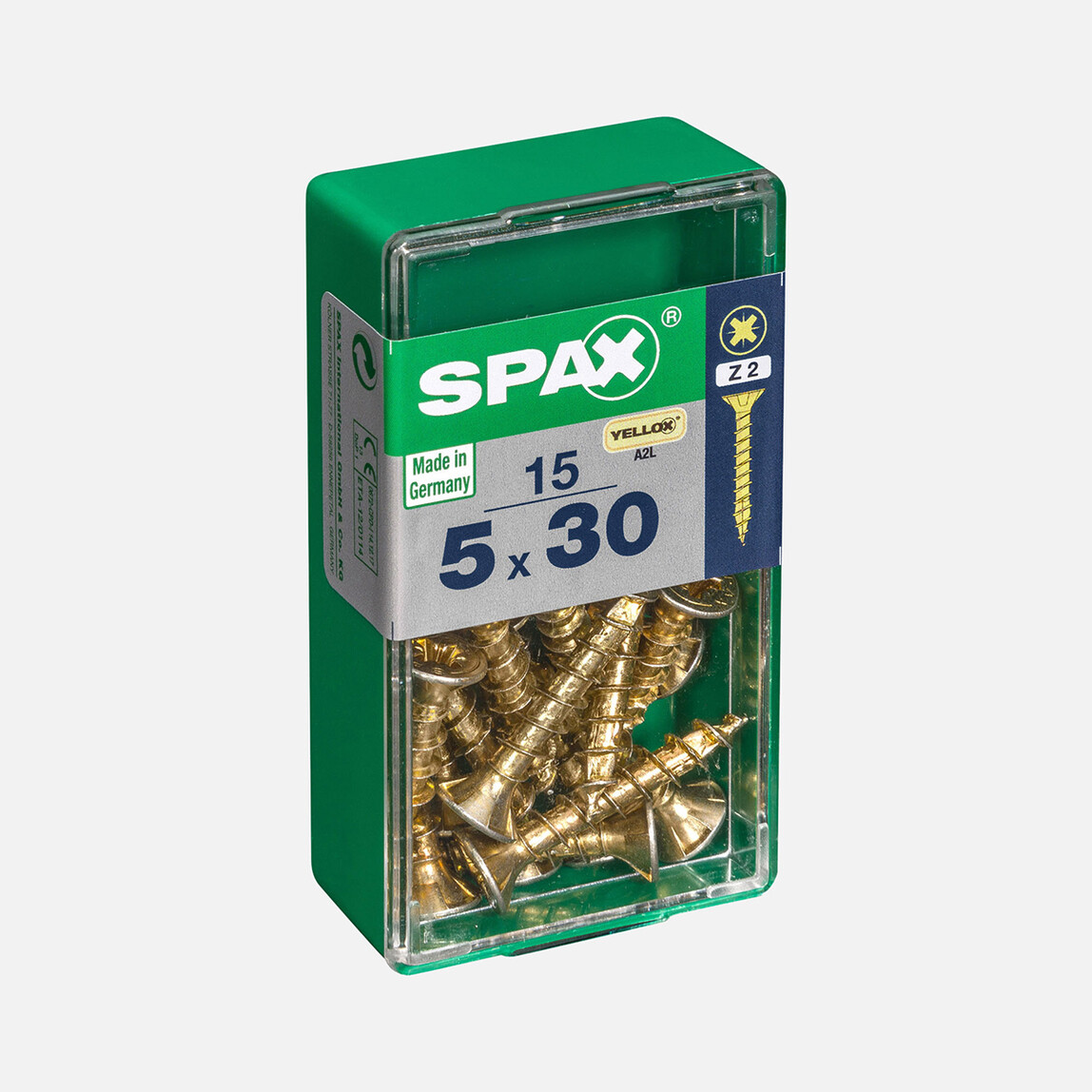    SPAX Havşa Vida Sarı 5X30        