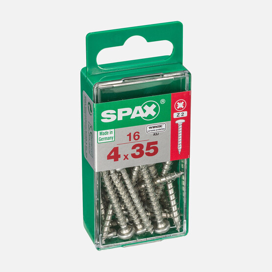 SPAX Yuvarlak Başla Vida 4X35         