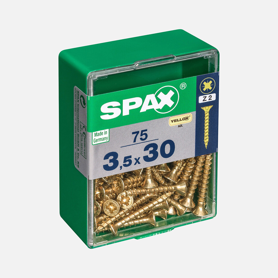    SPAX Havşa Vida Sarı 3.5X30      
