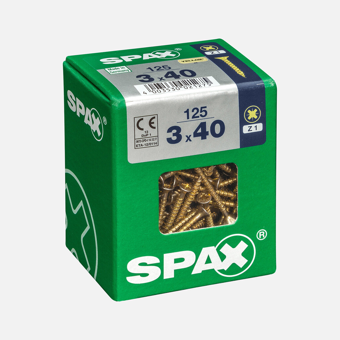    SPAX Havşa Vida Sarı 3X40        