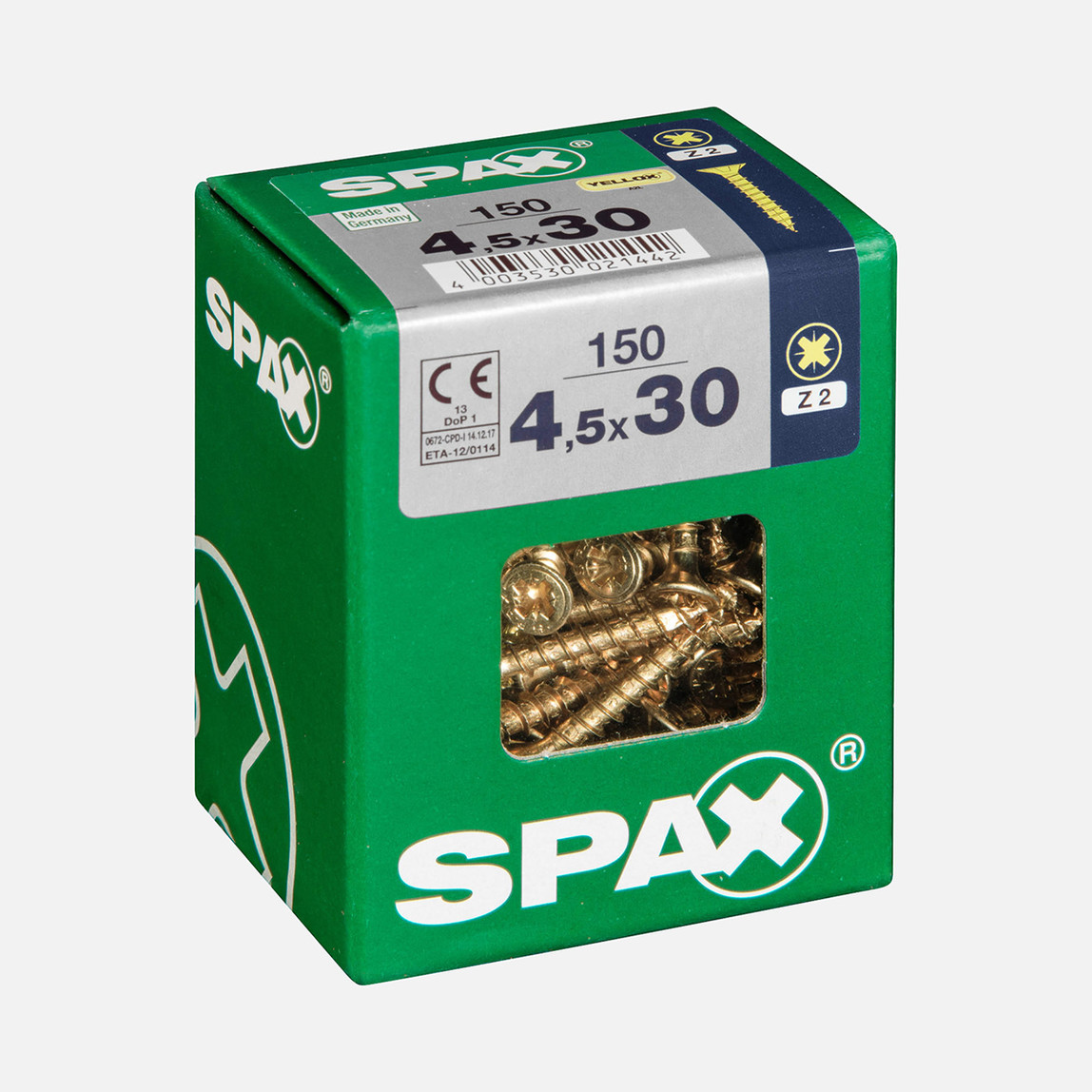    SPAX Havşa Vida Sarı 4.5X30     