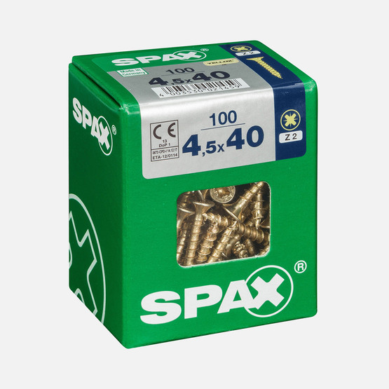 SPAX Havşa Vida Sarı 4.5X40    