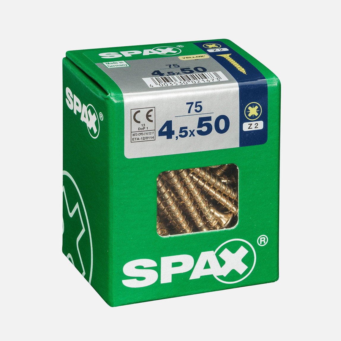    SPAX Havşa Vida Sarı 4.5X50     