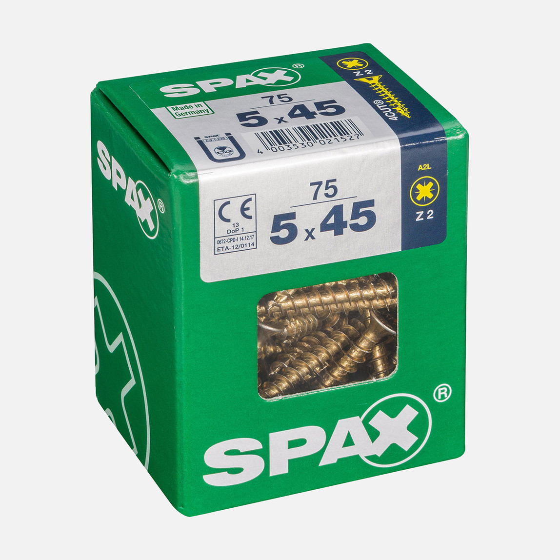    SPAX Havşa Vida Sarı 5X45       