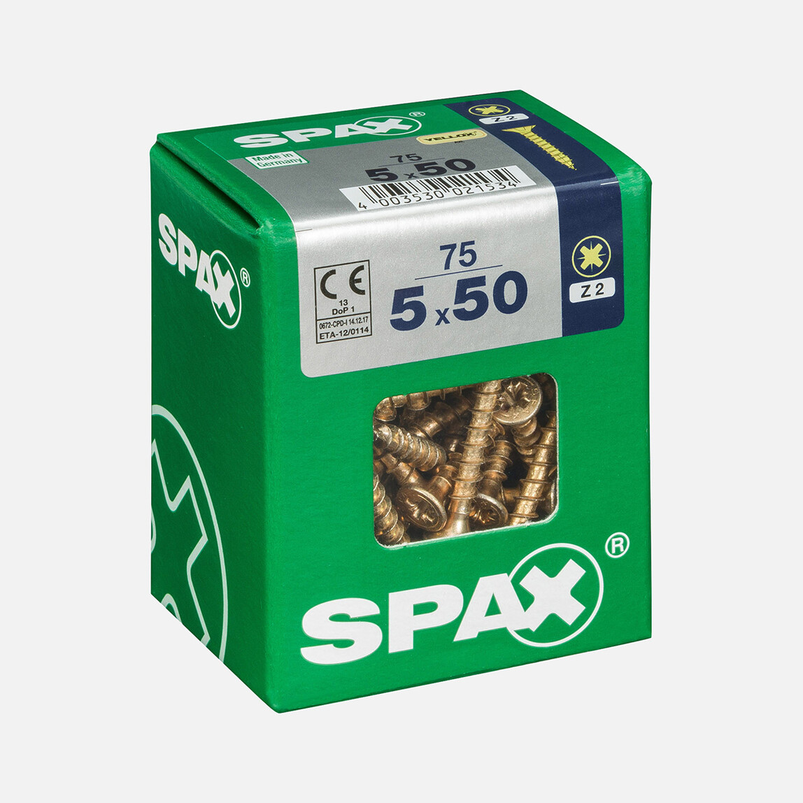    SPAX Havşa Vida Sarı 5X50        