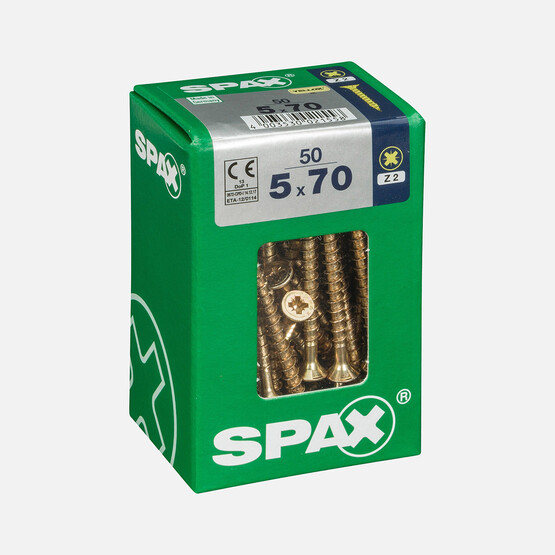 SPAX Havşa Vida Sarı 5X70       