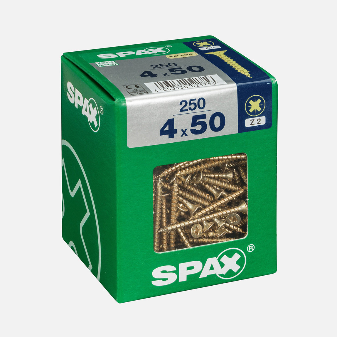    SPAX Havşa Vida Sarı 4X50       