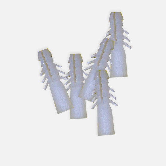 Adilon 6mm Plastık Dokme Dübel Beyaz