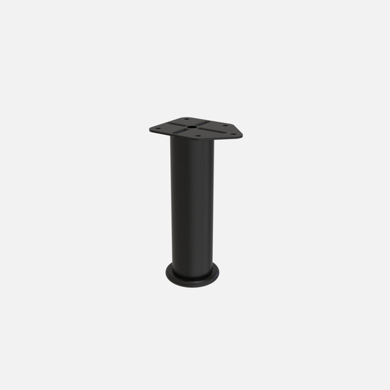 Tempo R42 Mobilya Ayağı 15 cm Tek Siyah 