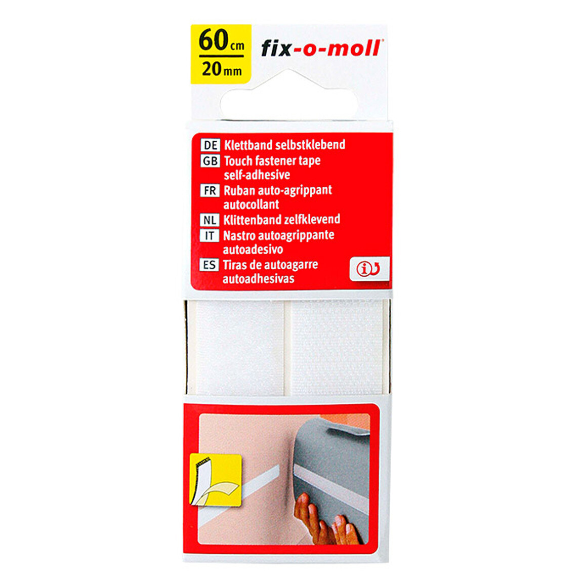    Fix-o-moll Cırtbant Beyaz  