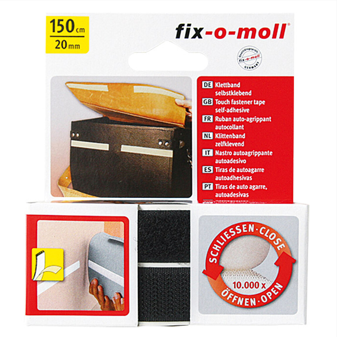    Fix-o-moll Cırtbant Siyah  