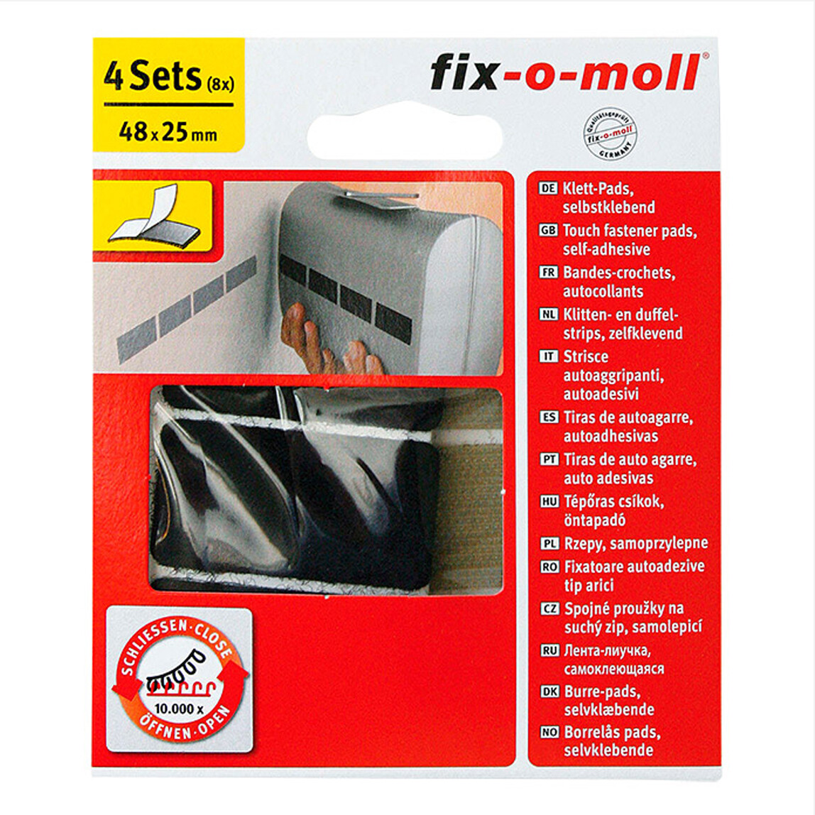    Fix-o-moll Cırtbant Pads    