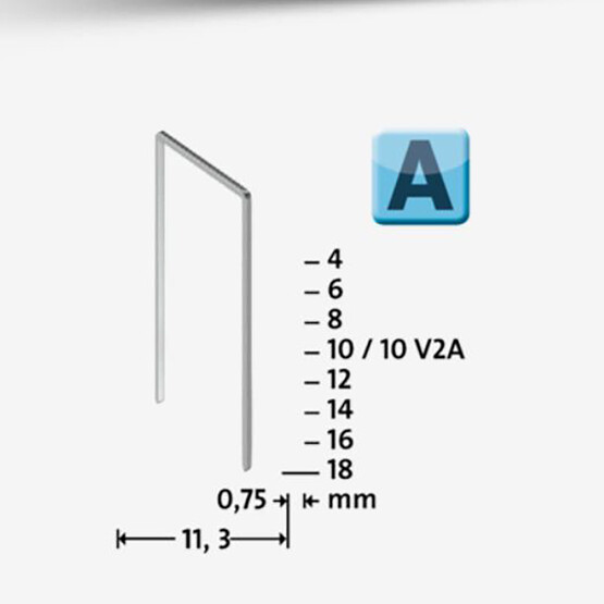 Novus İnce Zımba Teli 53/8  galvaniz  2000 Adet 