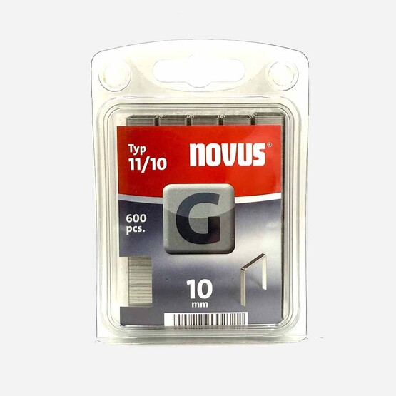 Novus Geniş Zımba Teli 11/10  galvaniz  600 Adet 