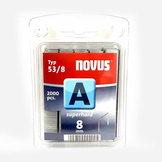 Novus Süper Sert İnce Zımba Teli 53/8  galvaniz 2000 Adet 