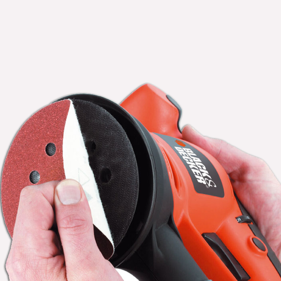    Black&Decker KA191EK 480W 125 mm Eksantrik Zımpara  