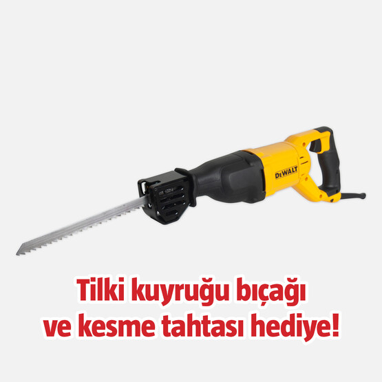 Dewalt DWE305PK-QS 1100 Watt Profesyonel Tilki Kuyruğu Testere 
