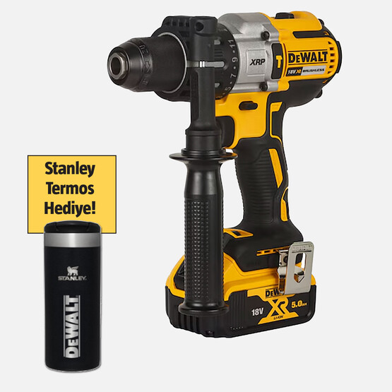 Dewalt Dcd996P2-QW 18 V 5.0 Ah 95 Nm Kömürsüz Motor Akülü Darbeli Matkap 