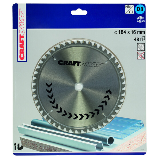 Craftomat Daire Testere Bıçağı SP MU H 184x16-48 