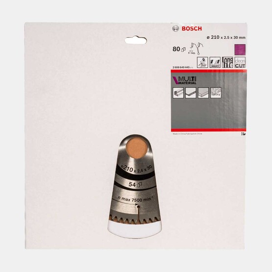Bosch Daire Testere Bıçağı Alu 210x30 mm  80 Diş   