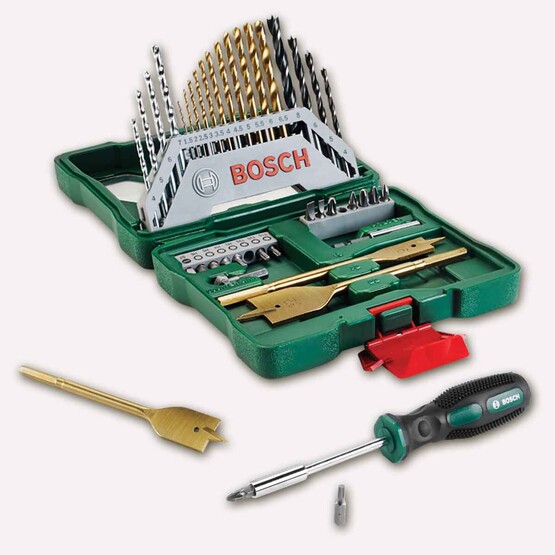 Bosch 40 Parça Titanyum x-Line Aksesuar Seti 