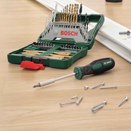 Bosch 40 Parça Titanyum x-Line Aksesuar Seti 