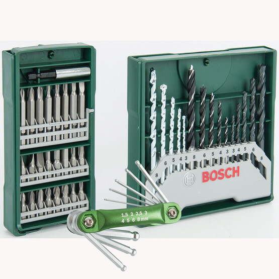 Bosch x-Line 41 Parça Vidalama ve Allen Aksesuar Seti 