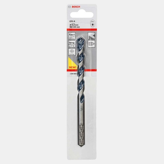 Bosch Granit Beton Matkap Ucu 12x90x150 mm Blue Granıte Turbo 