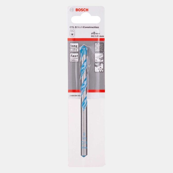 Bosch Karat Matkap Ucu 8x120 mm Çok Amaçlı 