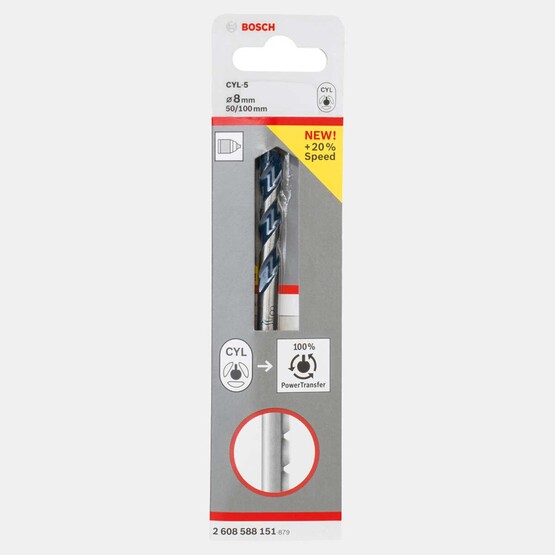 Bosch Granit-Beton Matkap Ucu 8x50x100 mm Turbo 