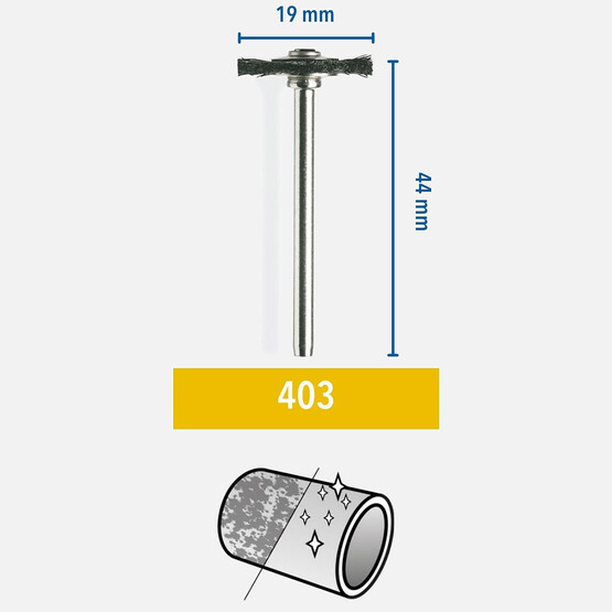  Kıl Fırça 19mm  
