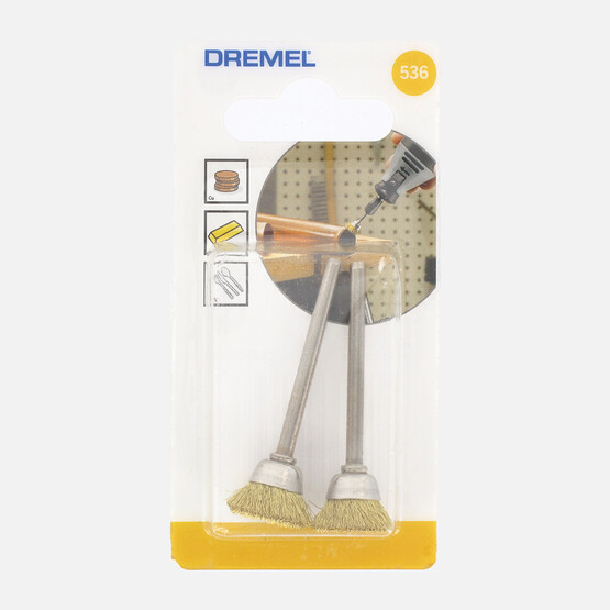 Pirinç Fırça 2'li 13mm 