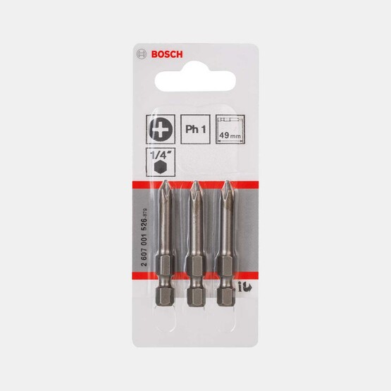 Bosch Extra Hard PH1  49 mm 3'lü 