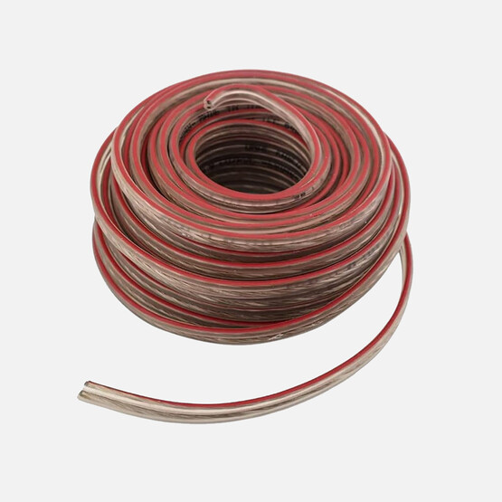 Tek-iş Kablo Kordon Yassı 2x0.75 cm Şeffaf Çizgili