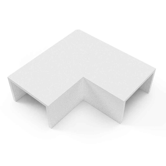 Mutlusan L Köşe Beyaz 25X16 mm 