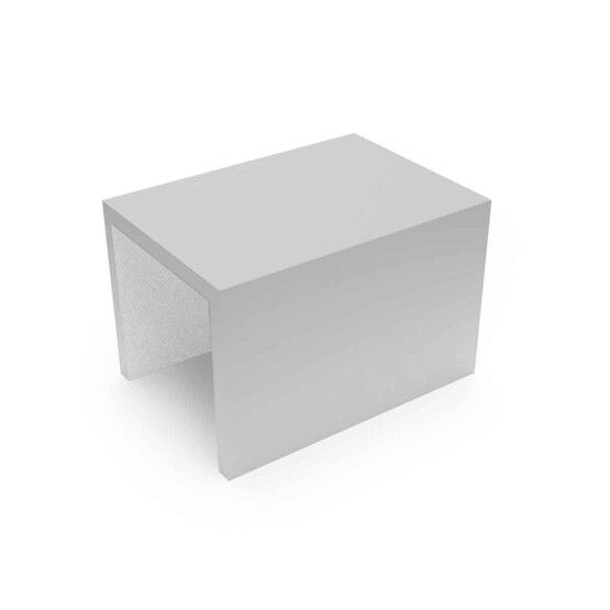 Mutlusan Ek Parçası Metalik Gri 12X12 mm 