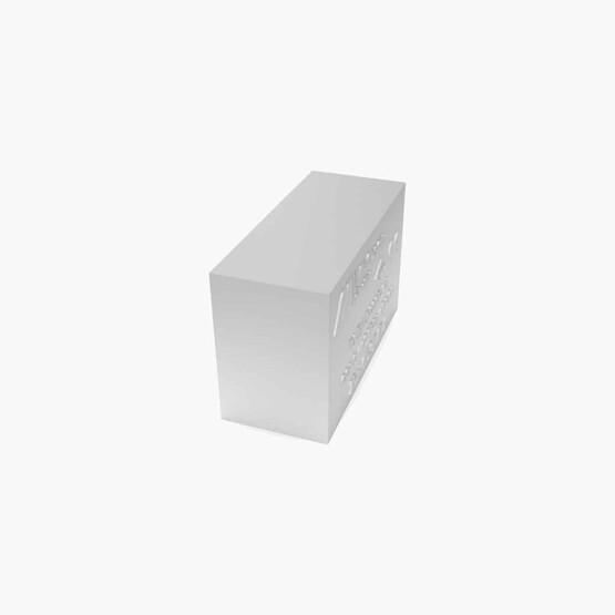 Mutlusan T Köşe M.Gri 25X16 mm 
