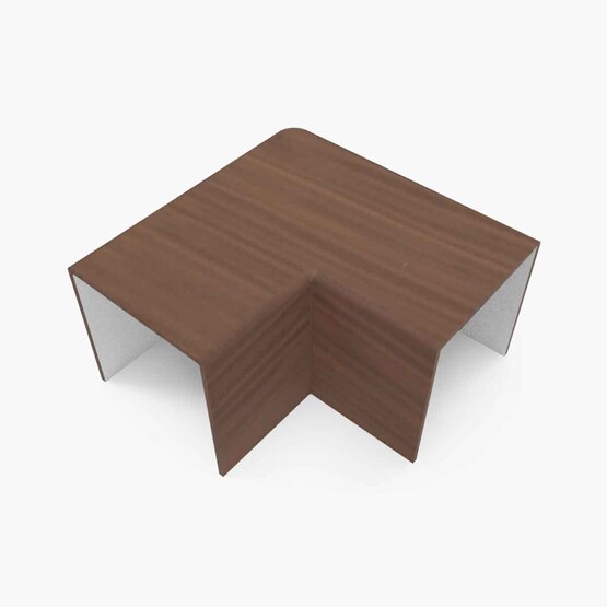 Mutlusan L Köşe Ceviz 40X40 mm  
