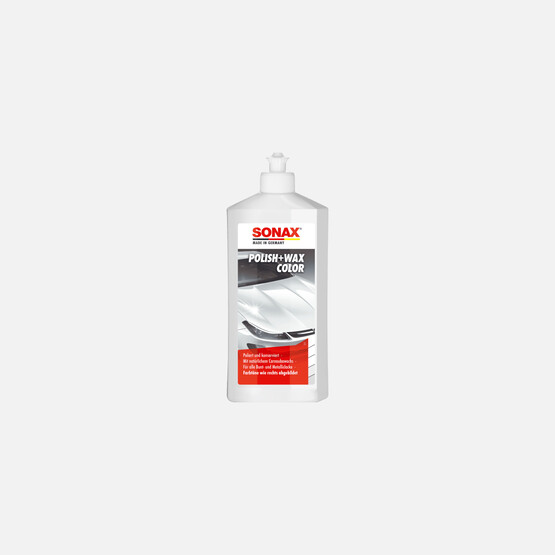 Sonax Renkli Nano Parlatıcı ve Koruyucu Cila / Beyaz 
