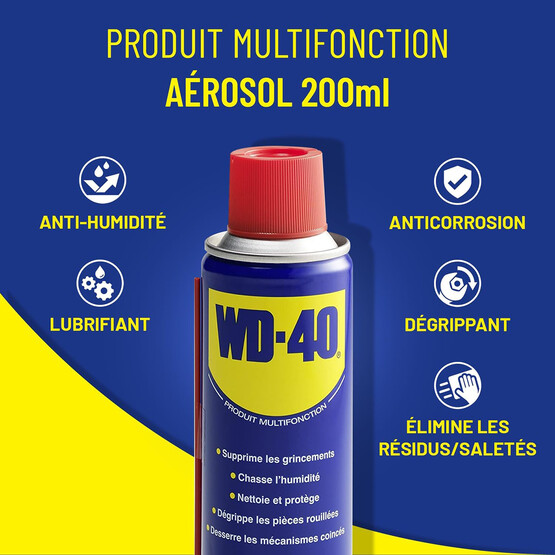 WD-40 Pas Sökücü Yağlayıcı ve Koruyucu 200 ml