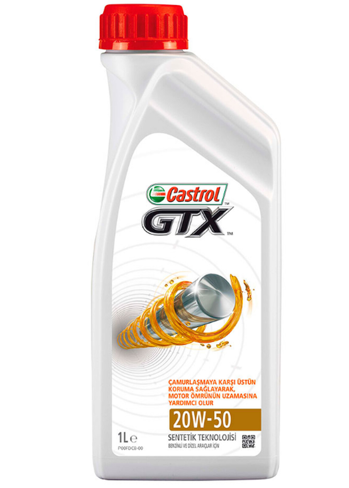    Castrol Gtx 20W50 Benzinli Motor Yağları  1 Lt 