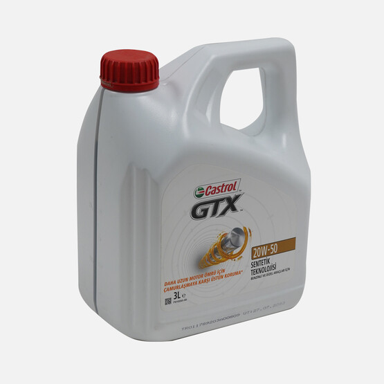 Castrol Gtx 20W50 Benzinli Motor Yağları  3 Lt