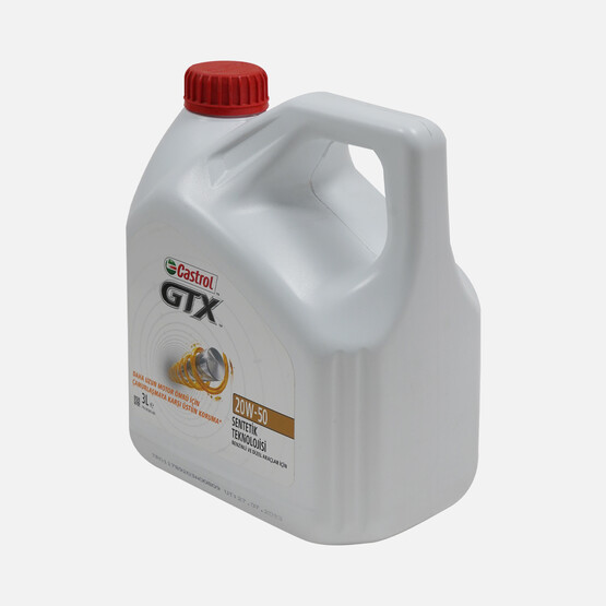 Castrol Gtx 20W50 Benzinli Motor Yağları  3 Lt