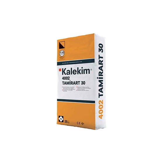 Kalekim 4002 Tamirart 30 Kalın Tamir Harcı 25Kg  