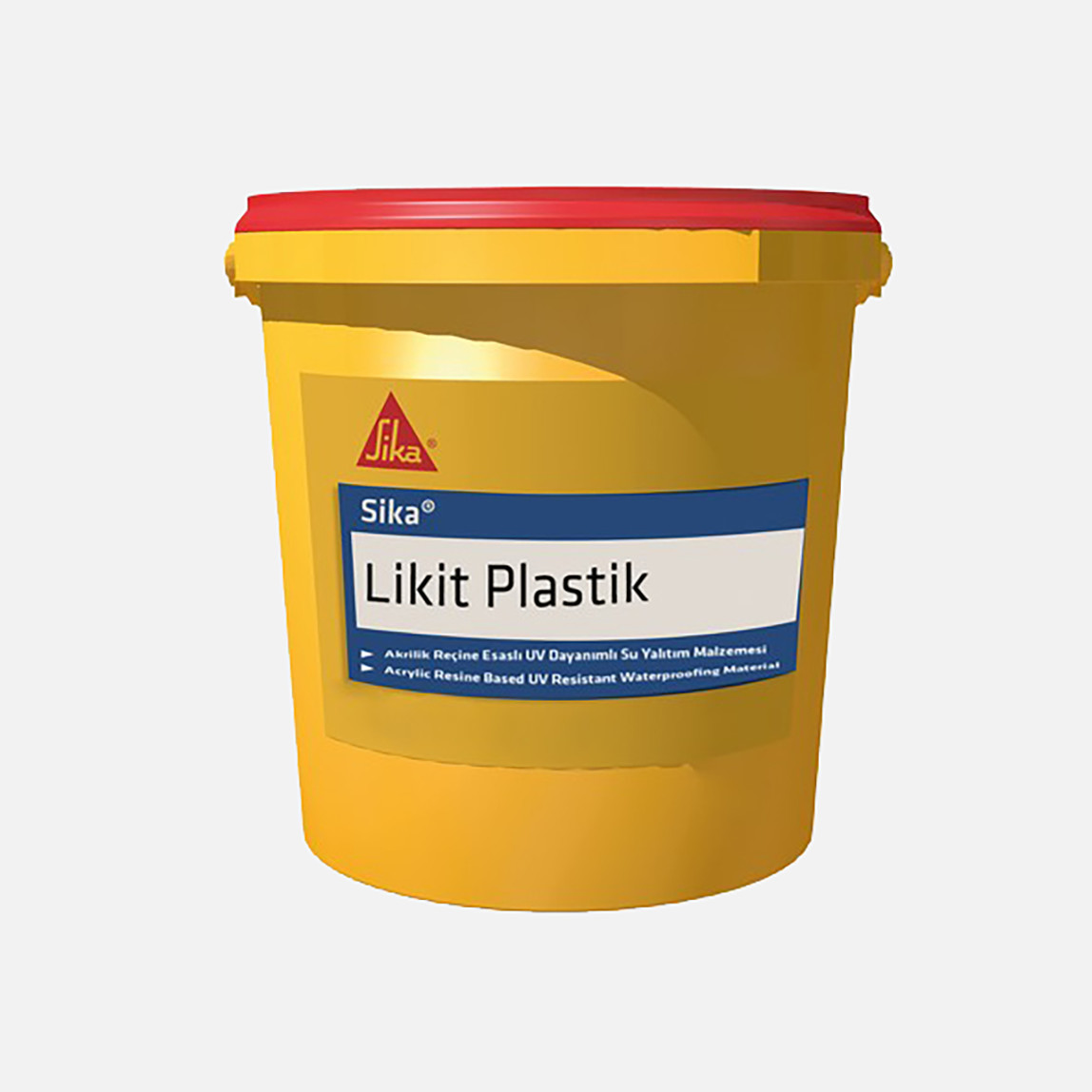    Sika Likit Plastik Elastik Su Yalıtım Malzemesi Beyaz 5 kg   