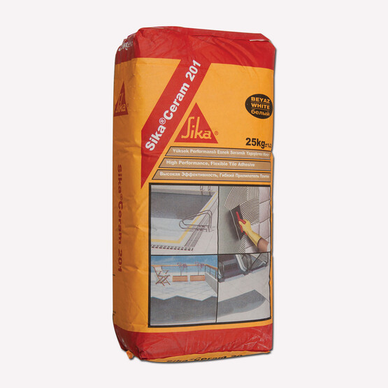 Sikaceram 201 Seramik Yapıştırma Harcı Gri 25 kg Torba 