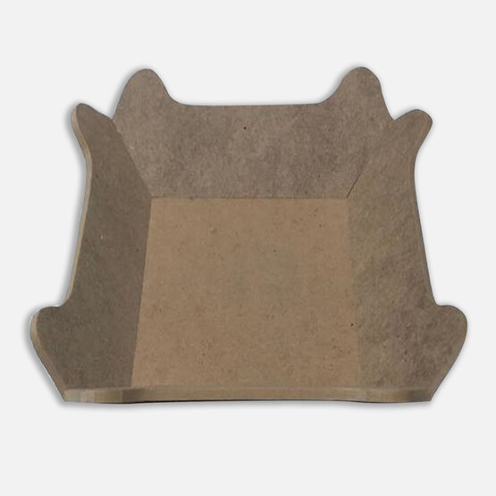 Ekmeklik Köşeli 26x26 cm 