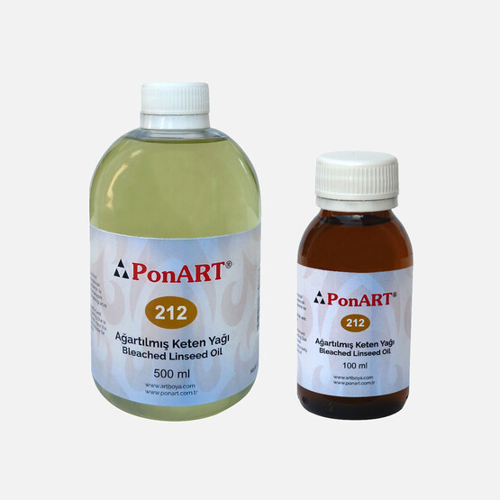 PonArt  Ağartılmış Keten Yağı 100 ml 